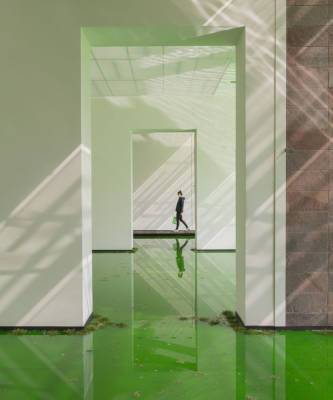 Ренцо Пиано (Renzo Piano) - Инсталляция Олафура Элиассона в Базеле - elle.ru - Швейцария