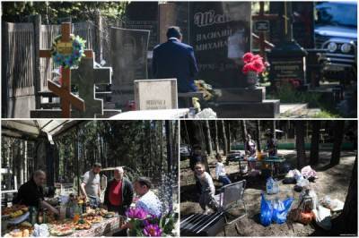 Жарили шашлыки и топили самовар на кладбище: цыгане отпраздновали Радуницу - porosenka.net