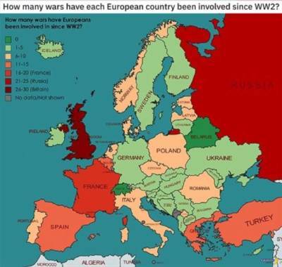 Страны Европы и их войны - chert-poberi.ru - Ссср - Россия - Франция - Швейцария - Англия - Белоруссия - Корея - Ирак - Афганистан - Ангола