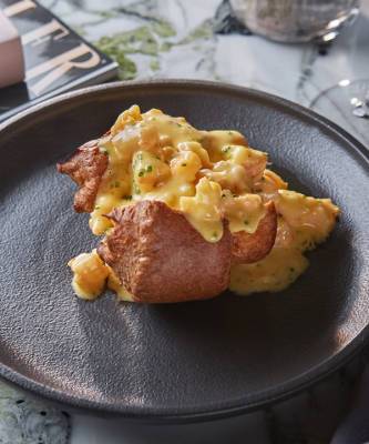 Булочка-суфле с креветками — ваш новый любимый завтрак - elle.ru