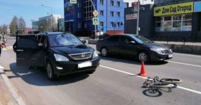 Несовершеннолетний велосипедист попал под машину в ХМАО (1 фото + 1 видео) - chert-poberi.ru - округ Югра