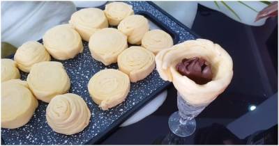 Простой способ приготовить красивые булочки с помощью простого бокала - cpykami.ru