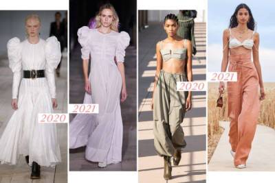 Есть вопрос: почему в 2021 году в моде столько прош... - glamour.ru