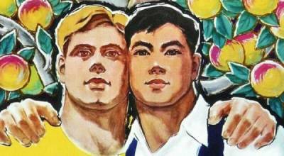 Плакаты о китайско-советской дружбе... кажется, даже слишком горячей - porosenka.net