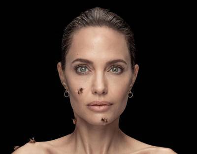 Анджелина Джоли - Анджелина Джоли снялась в фотосессии с роем пчел - liza.ua