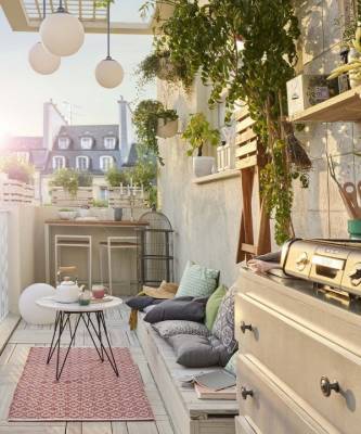 Лето в городе: 15 идей для уютного балкона - elle.ru