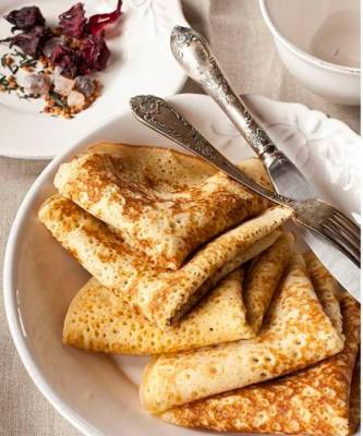 Блинчики с корицей: рецепт самого вкусного завтрака - elle.ru