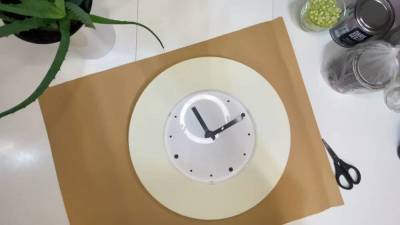 Пожелтевшие часы из Икеа станут дизайнерскими! Отличная идея переделки - lifehelper.one