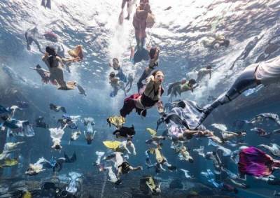 110 русалок собрались в одном бассейне в Китае - porosenka.net - Китай - Sanya