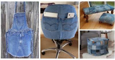 20+ нетривиальных идей использования старых джинсов - lifehelper.one