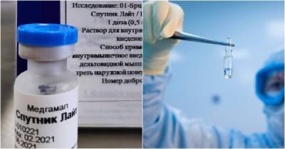 Зарегистрирована вакцина "Спутник Лайт" - porosenka.net - Россия