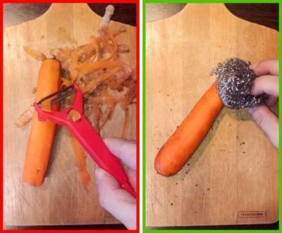 Как быстро почистить морковку - lifehelper.one