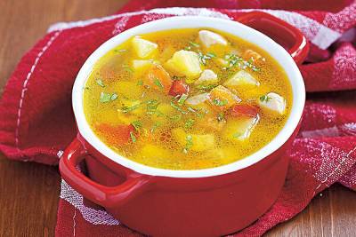 Овощной суп с рисом - 7days.ru