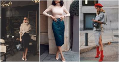 Стильная юбка-карандаш: 16 женственных идей, чтобы выглядеть женственно - cpykami.ru