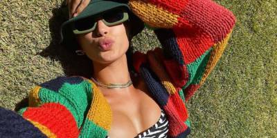 Gabriela Hearst - Гарри Стайлса - Зачем модницы берут вязаный кардиган на пляж - vogue.ua