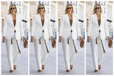 Настроение: одеться во все белое, как королева Ниде... - glamour.ru