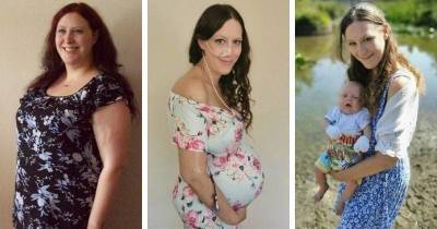 Мишель Стивенс сменила 6 размеров одежды и в общем скинула почти 50 кг из за беременности - lifehelper.one