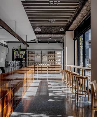 Минималистское кафе в Токио по проекту Кэйдзи Асизавы - elle.ru - Япония - Токио