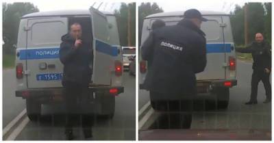 Преступник попытался совершить дерзкий побег из полицейской "Буханки" - porosenka.net - республика Мордовия - Саранск