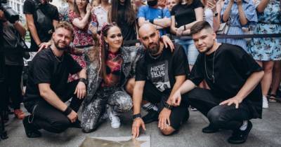 Юлий Санин - Группа THE HARDKISS получила звезду на «Площади звезд» в Киеве - womo.ua - Украина - Киев