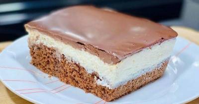 Простой рецепт шоколадного торта с кремом и пропиткой как «Киндер Делис» - lifehelper.one