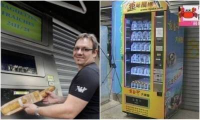 24 торговых автомата, о существовании которых вы вряд ли задумывались - porosenka.net - Китай - Лос-Анджелес