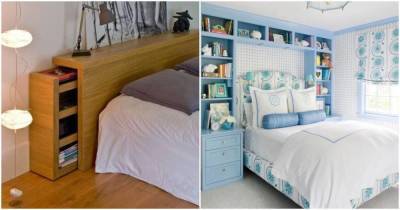 Гениальные идеи: 11 способов освободить место в маленькой спальне - lifehelper.one