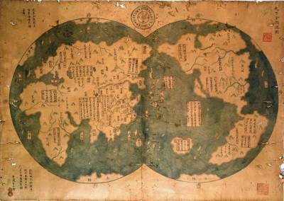 Христофор Колумб - Чем так уникальная старая карта мира из Шанхая? » Тут гонева НЕТ! - goneva.net.ua - Шанхай