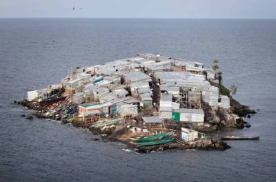 Как живут люди на самом густонаселённом острове в мире - porosenka.net - Кения - Уганда