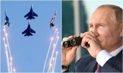 Владимир Путин - Путину показали новейший истребитель "Шах и мат" - porosenka.net