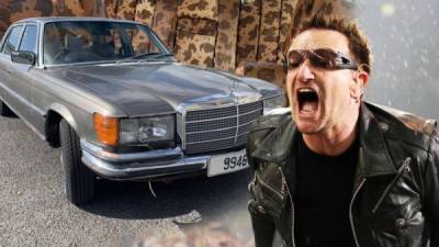 Mercedes-Benz 450 SEL 1980 года, принадлежавший певцу U2 Боно - porosenka.net