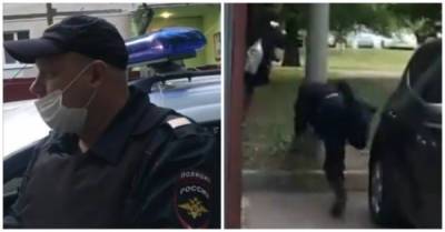 Столичный полицейский головой врезался в столб во время погони за закладчиком - porosenka.net