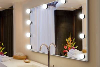 Леруа Мерлен - Зеркала с подсветкой — новый тренд в оформлении ванных комнат - fokus-vnimaniya.com