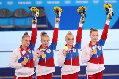 Российские гимнастки впервые выиграли олимпийское з... - glamour.ru