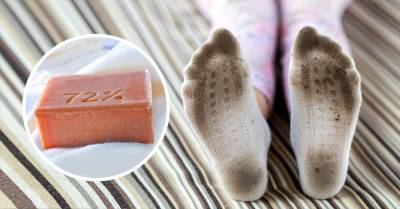 Опытные мамы и бабули натирают белые носки темным хозяйственным мылом, чтобы вернуть им идеальный вид - takprosto.cc