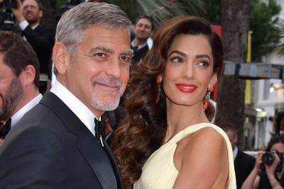 Джордж Клуни - Амаль Клуни - Снова близнецы: Амаль Клуни беременна во второй раз - 7days.ru