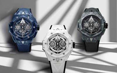 Трио сильнейших: новые модели часов Big Bang Sang Bleu II - vogue.ua