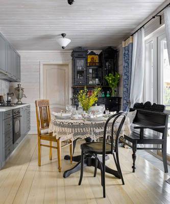 Кухня в загородном доме: 30 проектов - elle.ru