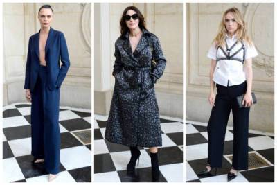 Посмотрите, как прошел кутюрный показ Dior. Его пос... - glamour.ru - Париж