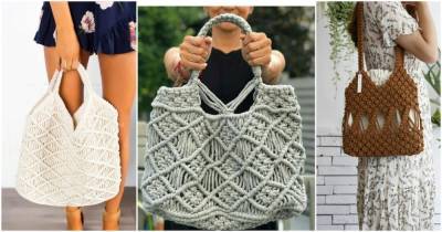 Самый модный тренд лето 2021: украсьте свой образ сумкой-макраме - cpykami.ru