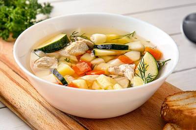 Куриный суп с овощами - 7days.ru