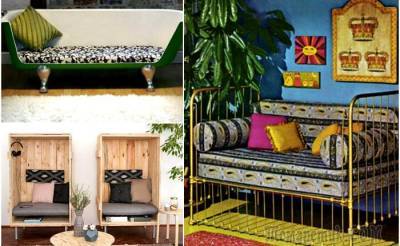 17 стильных и оригинальных диванов, которые можно сделать своими руками - fokus-vnimaniya.com