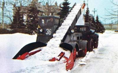 Советские снегоуборочные машины, которыми чистили дороги СССР в 60-70-х - porosenka.net - Ссср - Минск