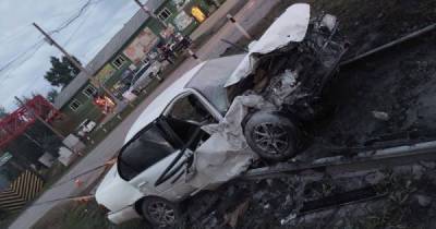 В Иркутской области удирая от полиции, водитель устроил ДТП и погиб - porosenka.net - Иркутская обл.