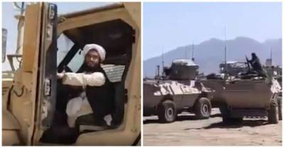 Талибы показали "захваченную" американскую технику - porosenka.net - Россия - Пакистан - Афганистан