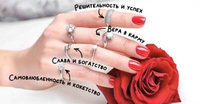 Что символизируют кольца на разных пальцах - lifehelper.one