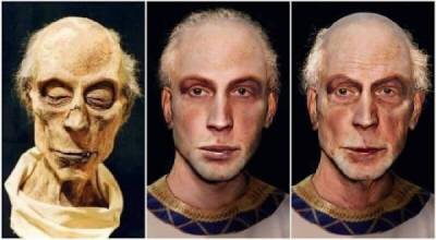 Реконструкция лица Рамсеса II по мумии фараона с помощью искусственного интеллекта - porosenka.net - Египет - Сирия