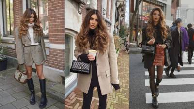 Любимый модный прием на осень модниц Амстердама - vogue.ru - Голландия - Амстердам