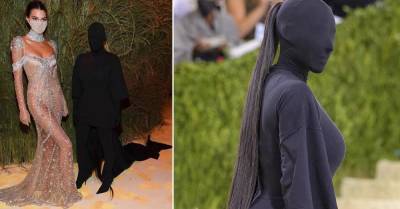 Ким Кардашьян - Ким Кардашьян напоминает монахиню в своем черном образе Met Gala 2021 - lifehelper.one