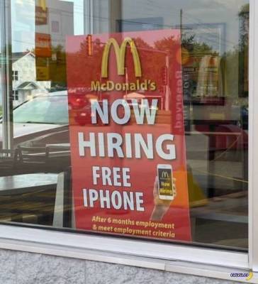 McDonald’s в США дарит сотрудникам iPhone - chert-poberi.ru - Сша - штат Флорида